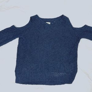Hollister Cold Shoulder Sweater S